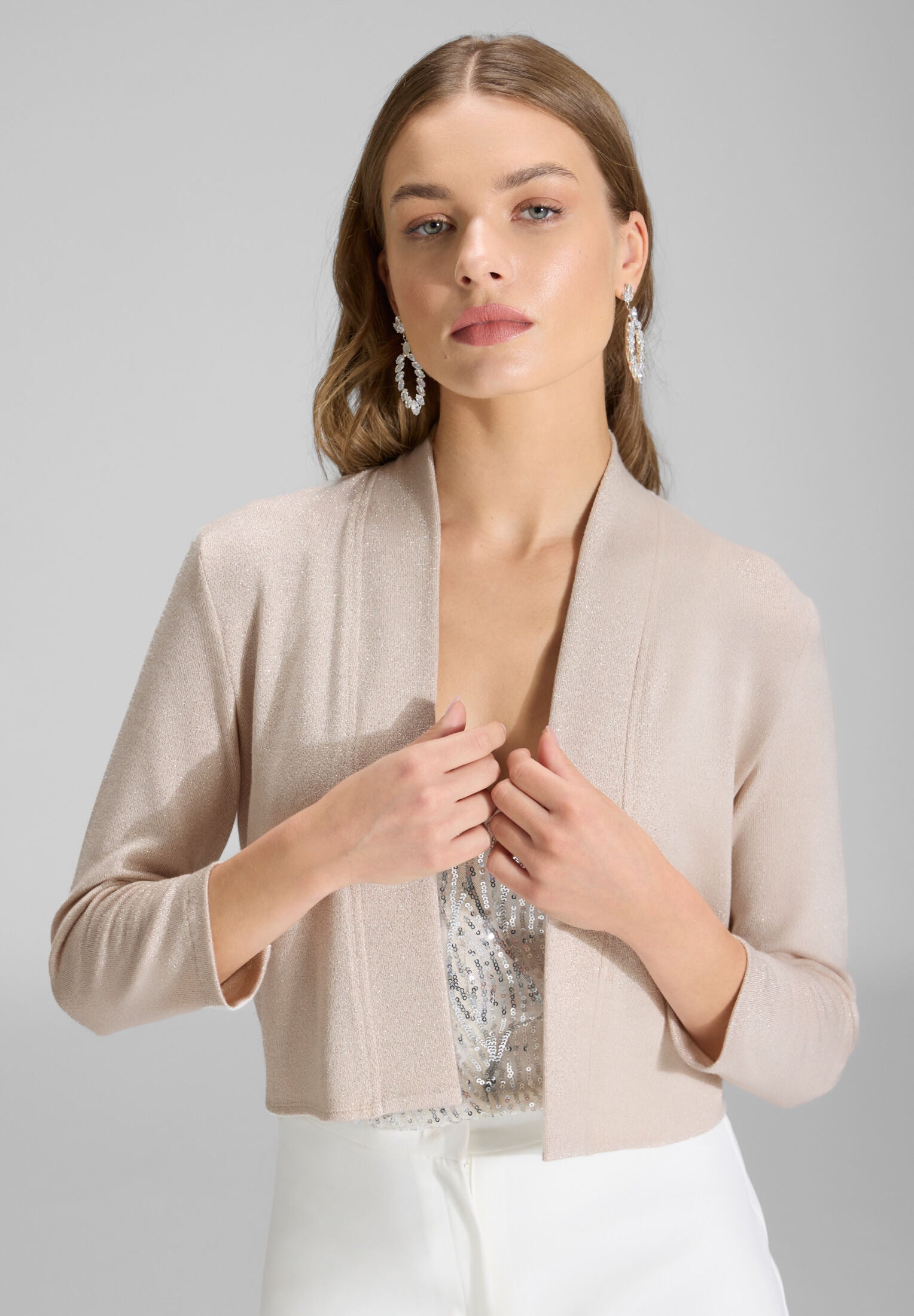 Weiches Bolero-Jäckchen