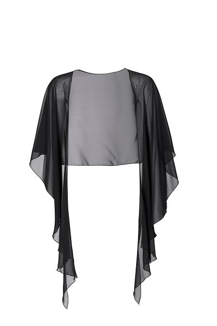 Fließende Chiffon-Stola