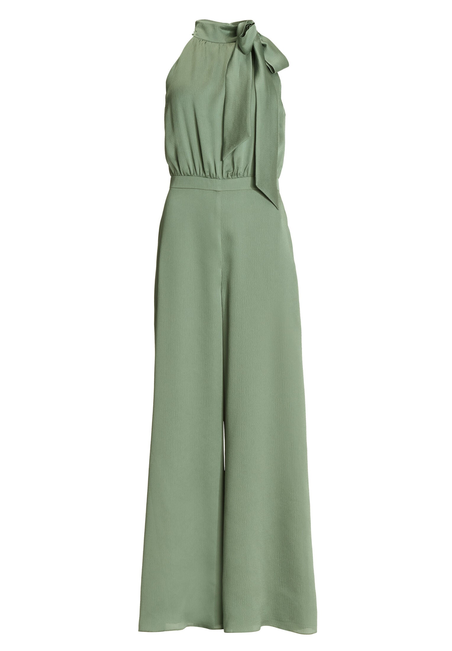 Jumpsuit mit Schluppe aus Satin
