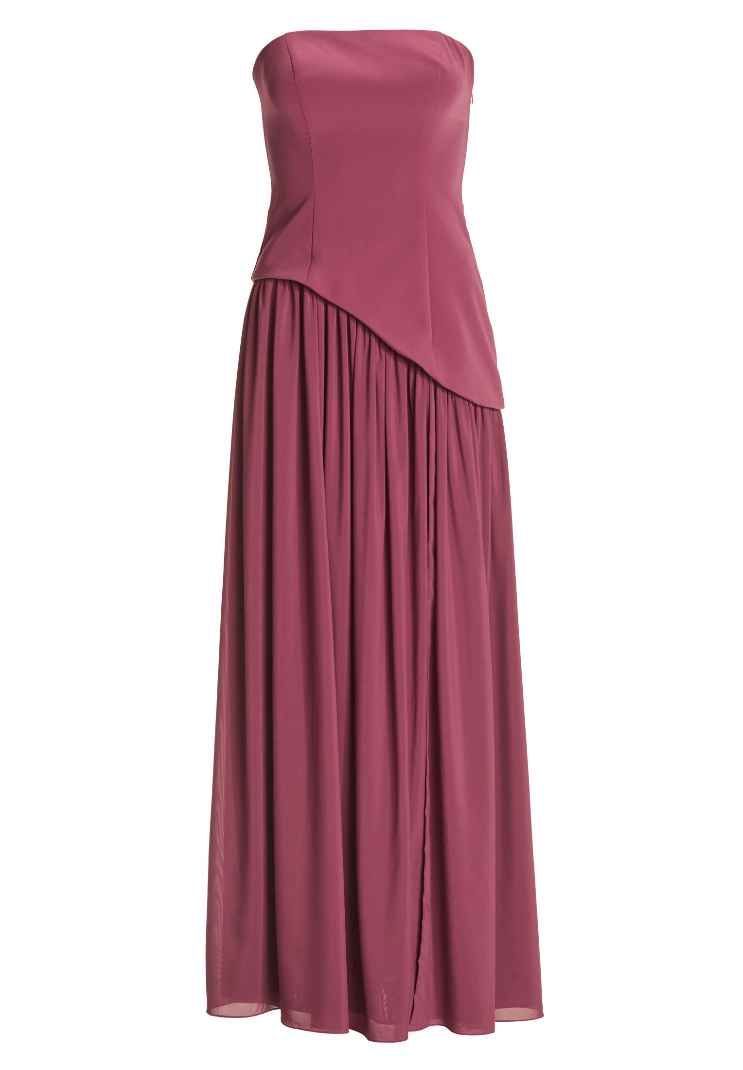 Corsagenkleid mit Beinschlitz