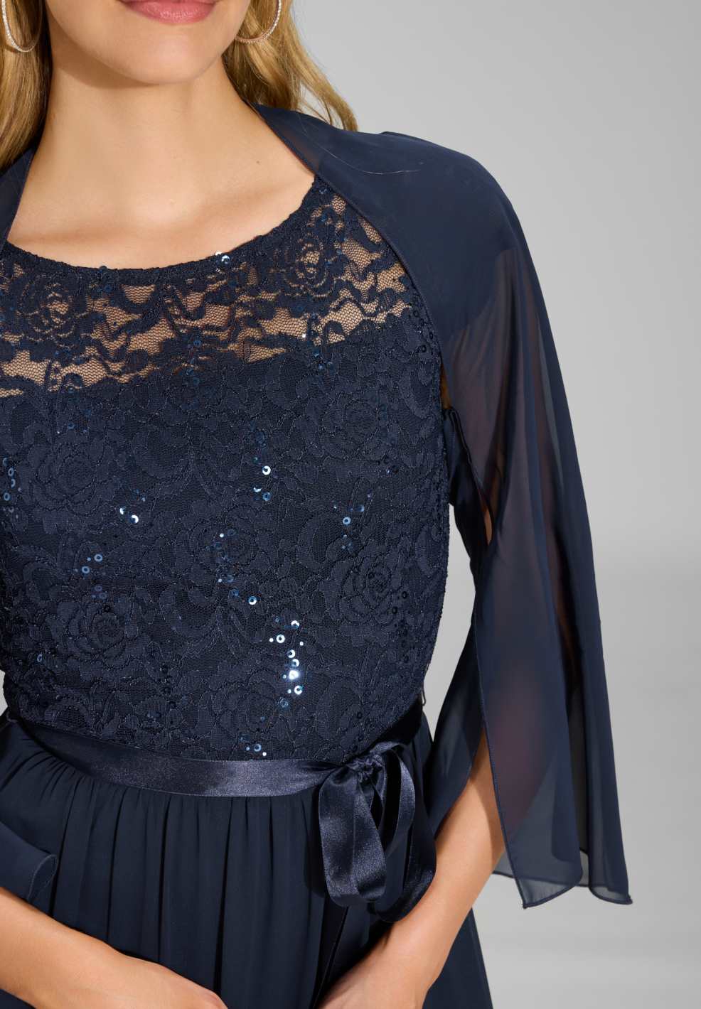 Leichte Chiffon-Stola