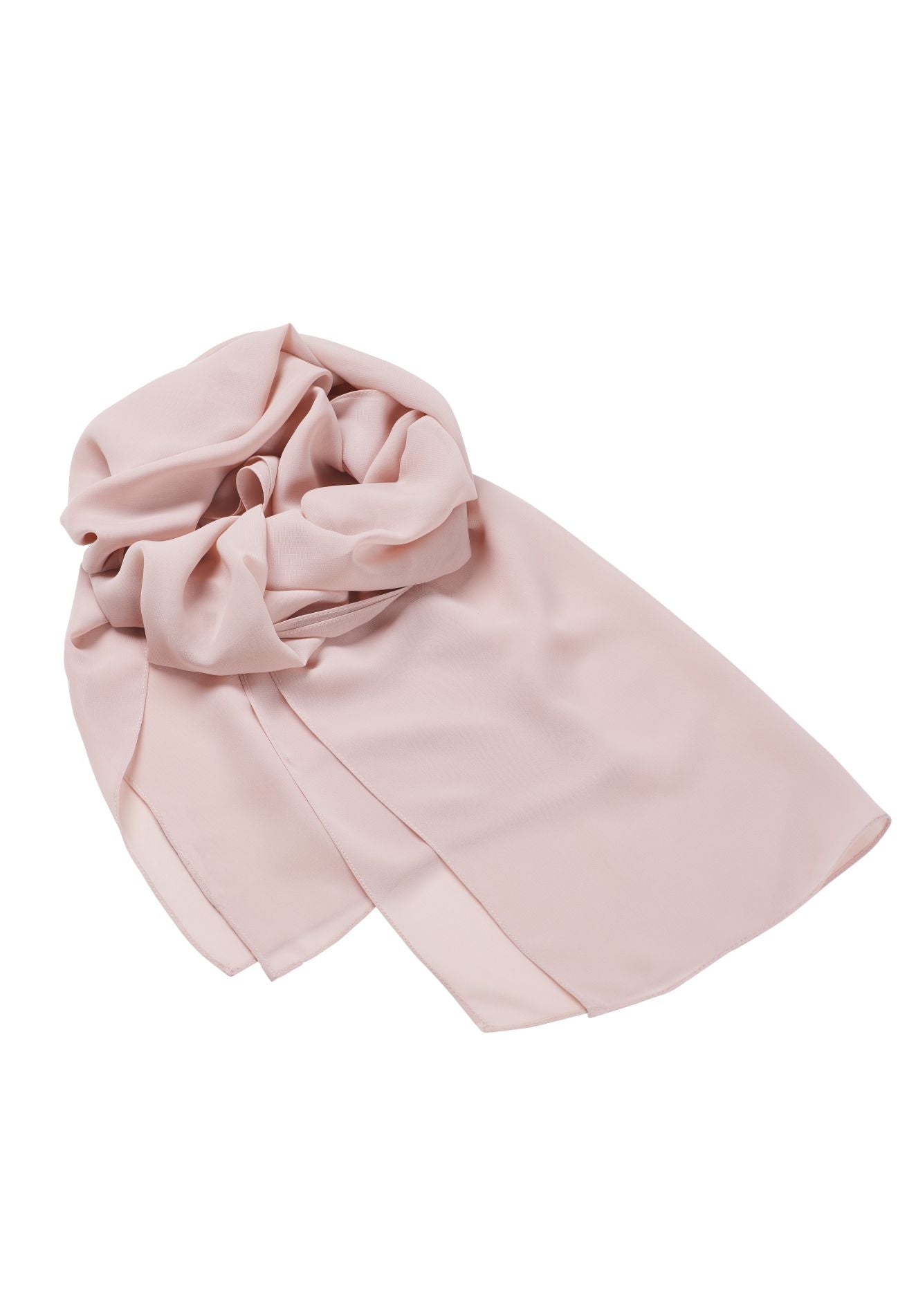 Zarte Chiffon-Stola im geraden Schnitt