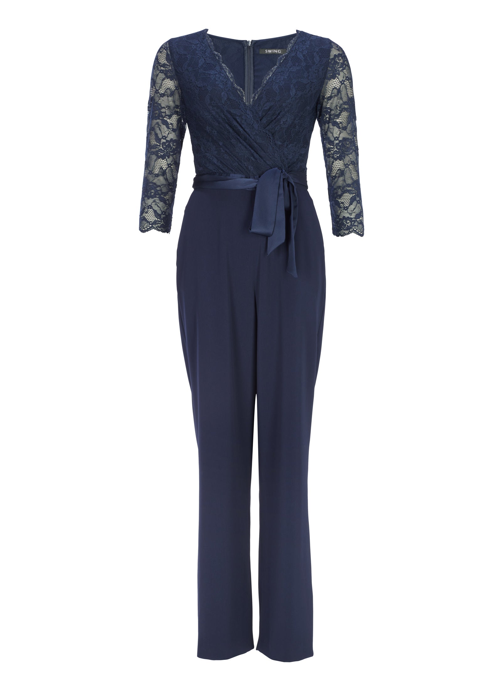 Festlicher Jumpsuit mit Wickel-Optik