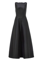 Robenartiges Abendkleid mit Eingrifftaschen