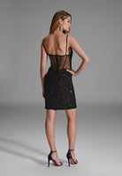 Allover Paillettenkleid