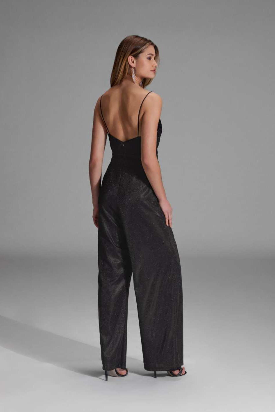 Jumpsuit mit Schimmereffekt