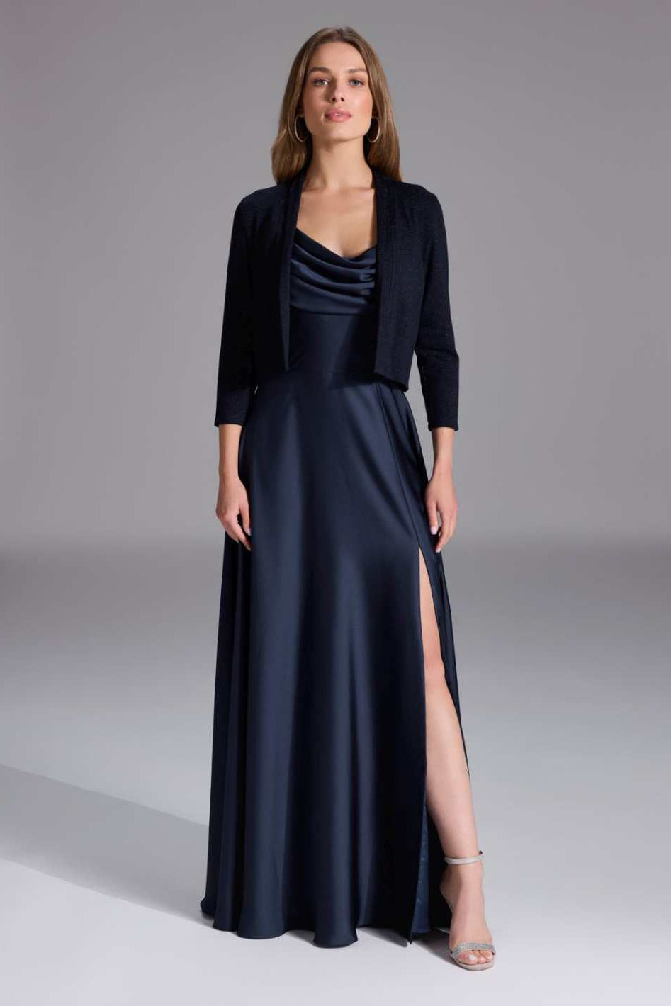 Weiches Bolero-Jäckchen navy