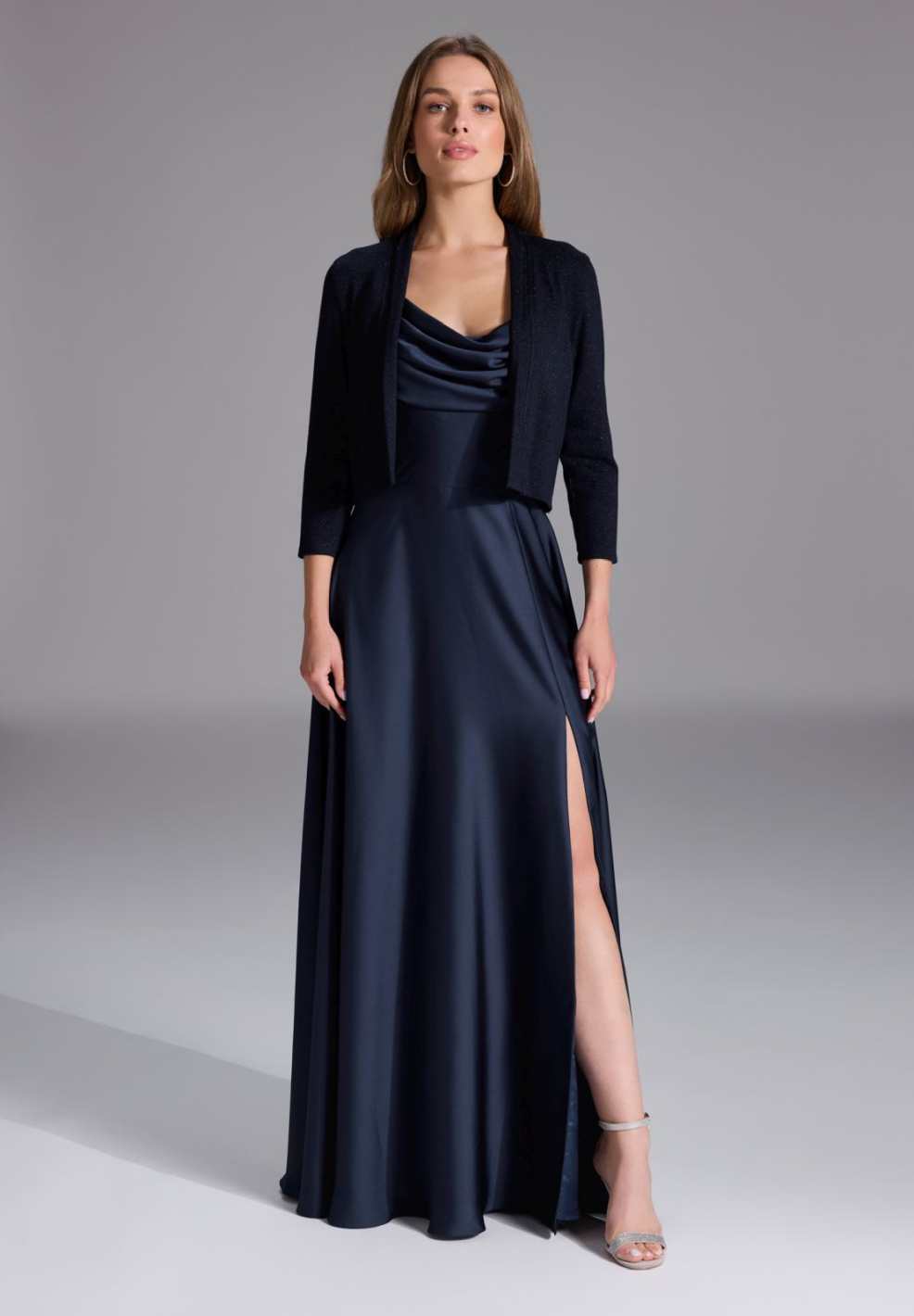 Weiches Bolero-Jäckchen navy