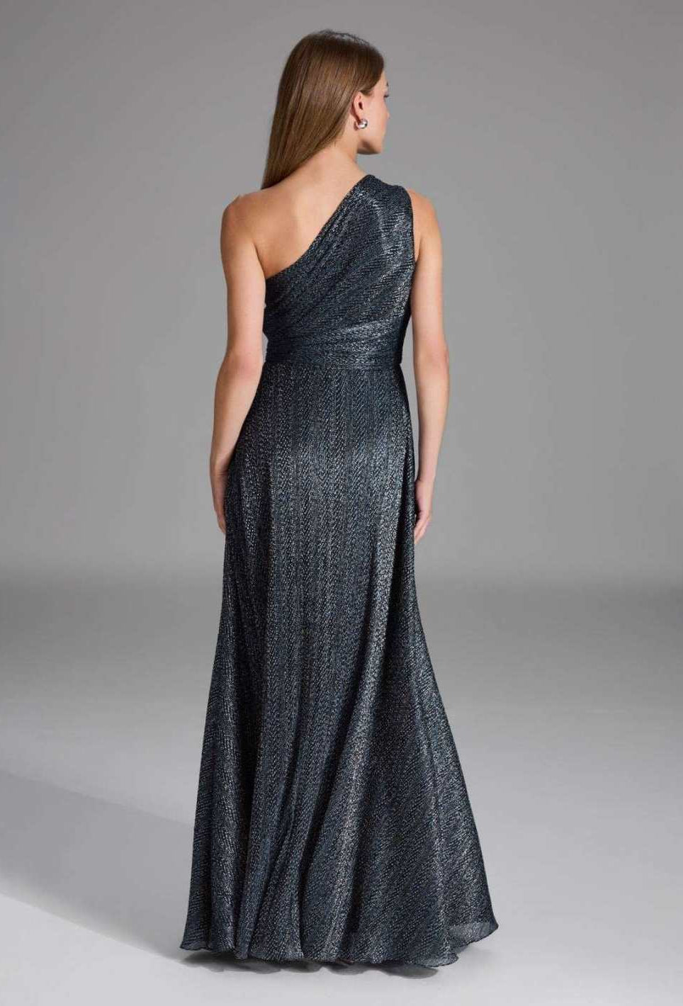 One Shoulder Abendkleid mit Cut-out