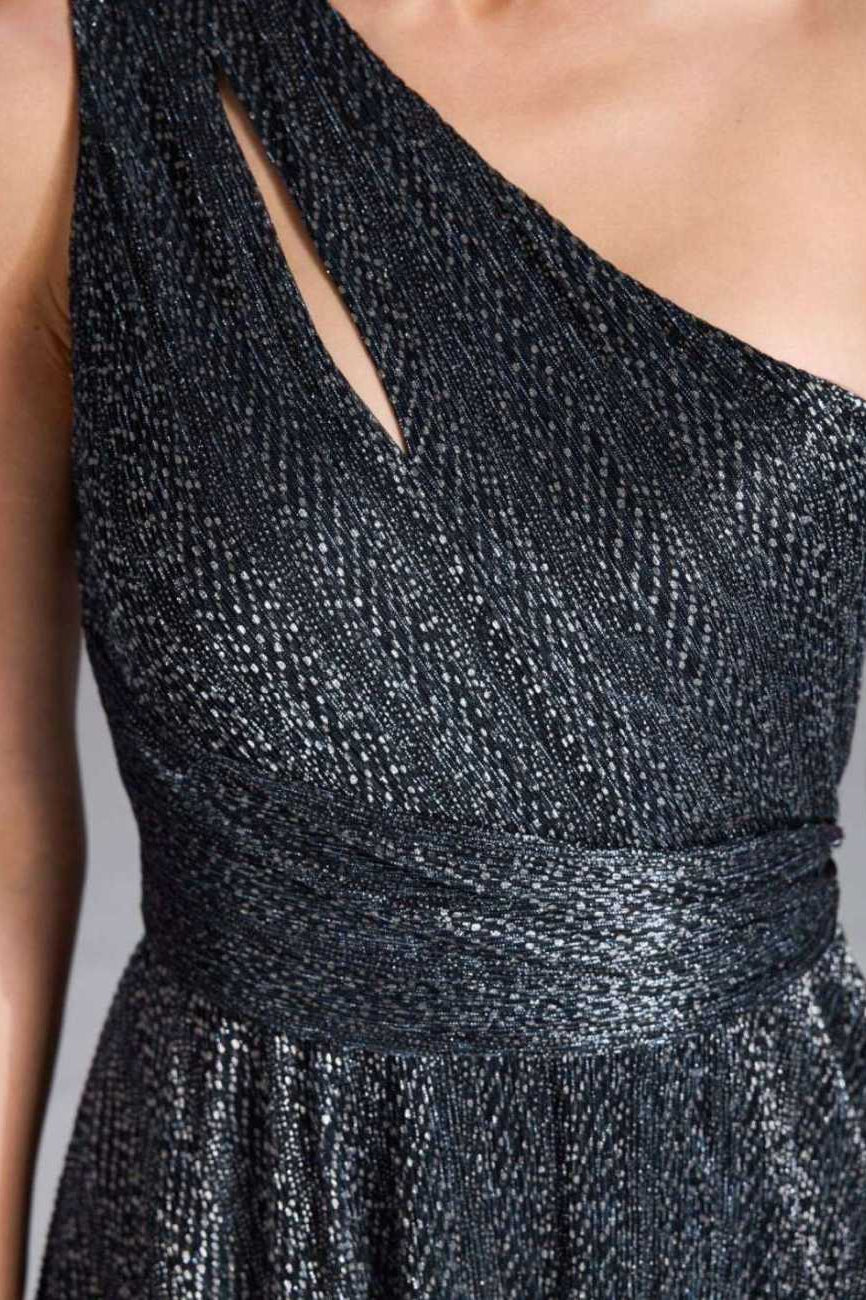 One Shoulder Abendkleid mit Cut-out