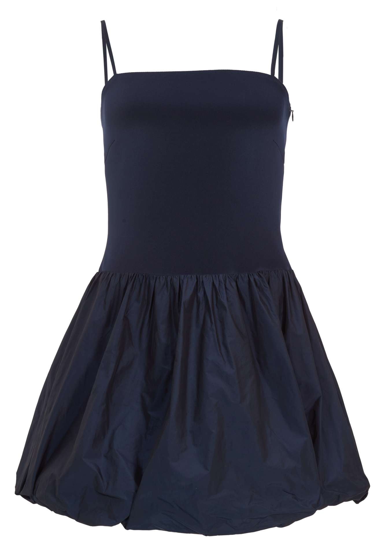 Kurzes Cocktailkleid mit Ballon Rock