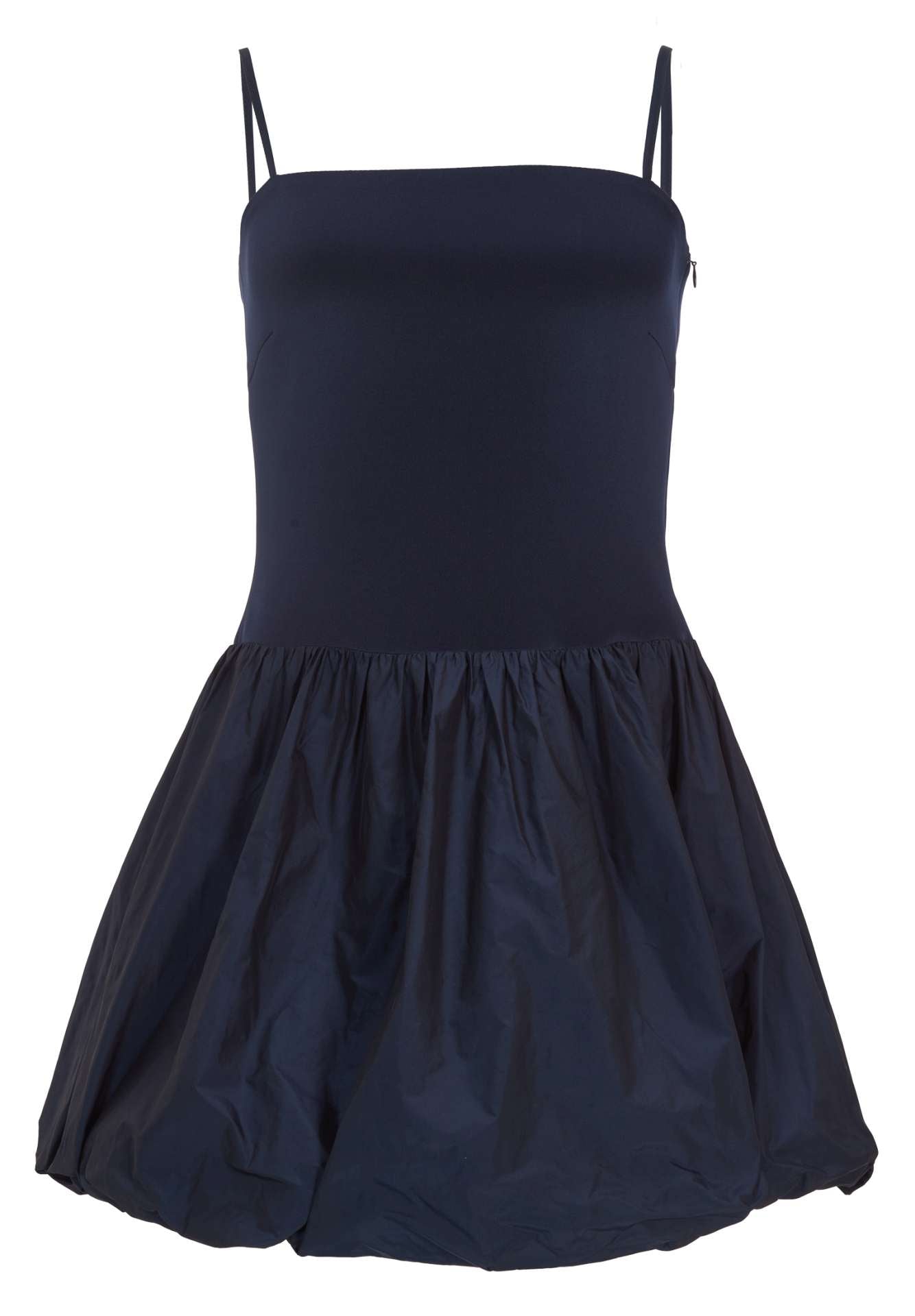 Kurzes Cocktailkleid mit Ballon Rock