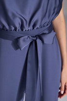 Jumpsuit mit geradem Beinschnitt