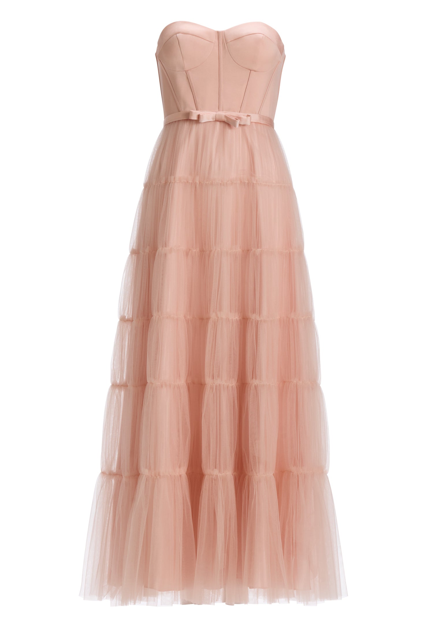 Corsagenkleid mit Tüllrock