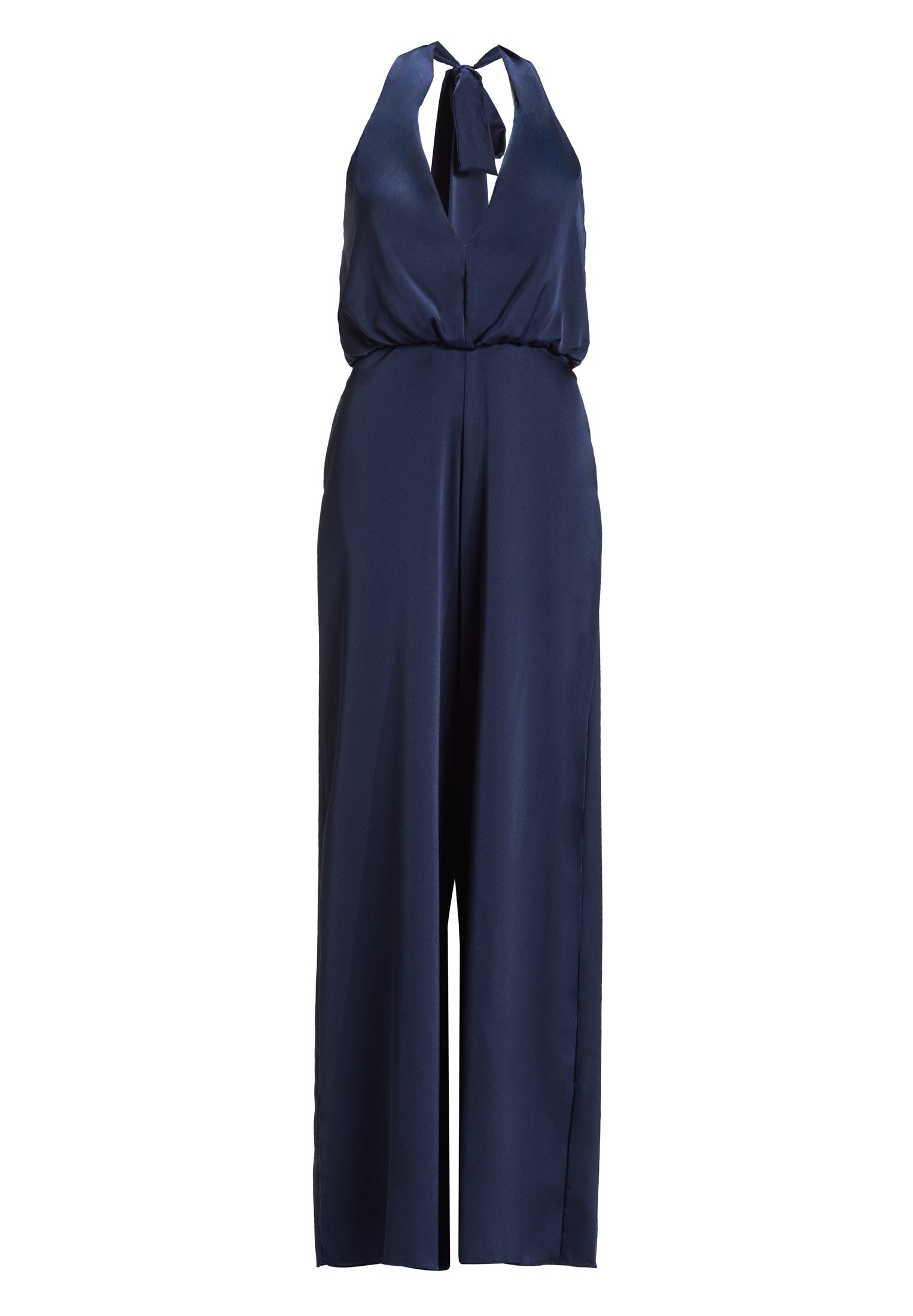 Jumpsuit mit weitem Hosenbein
