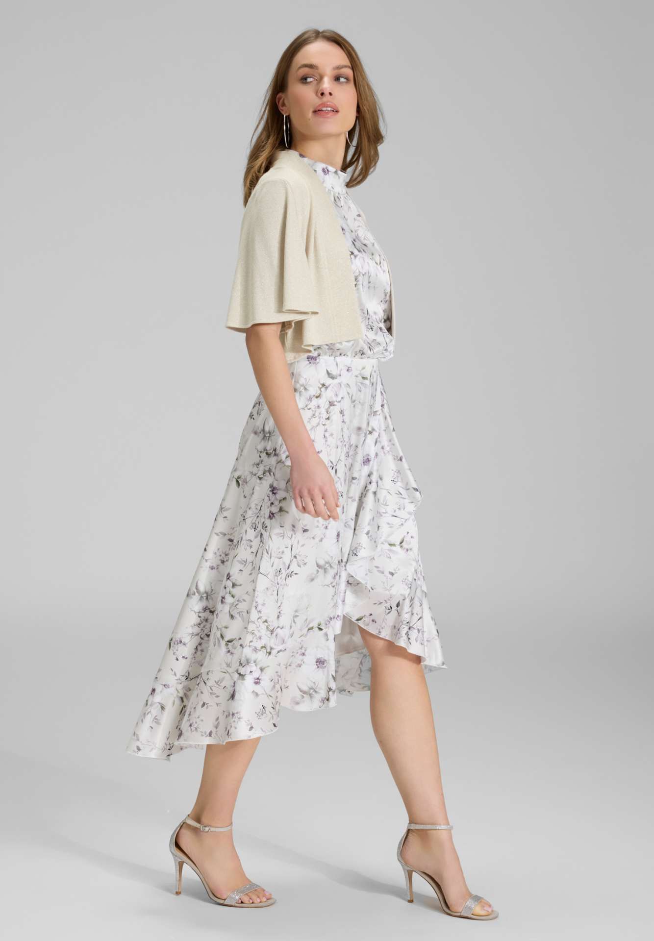 Jersey Bolero mit weiten Ärmeln