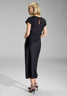 Slip Dress aus Satin mit Twist Detail