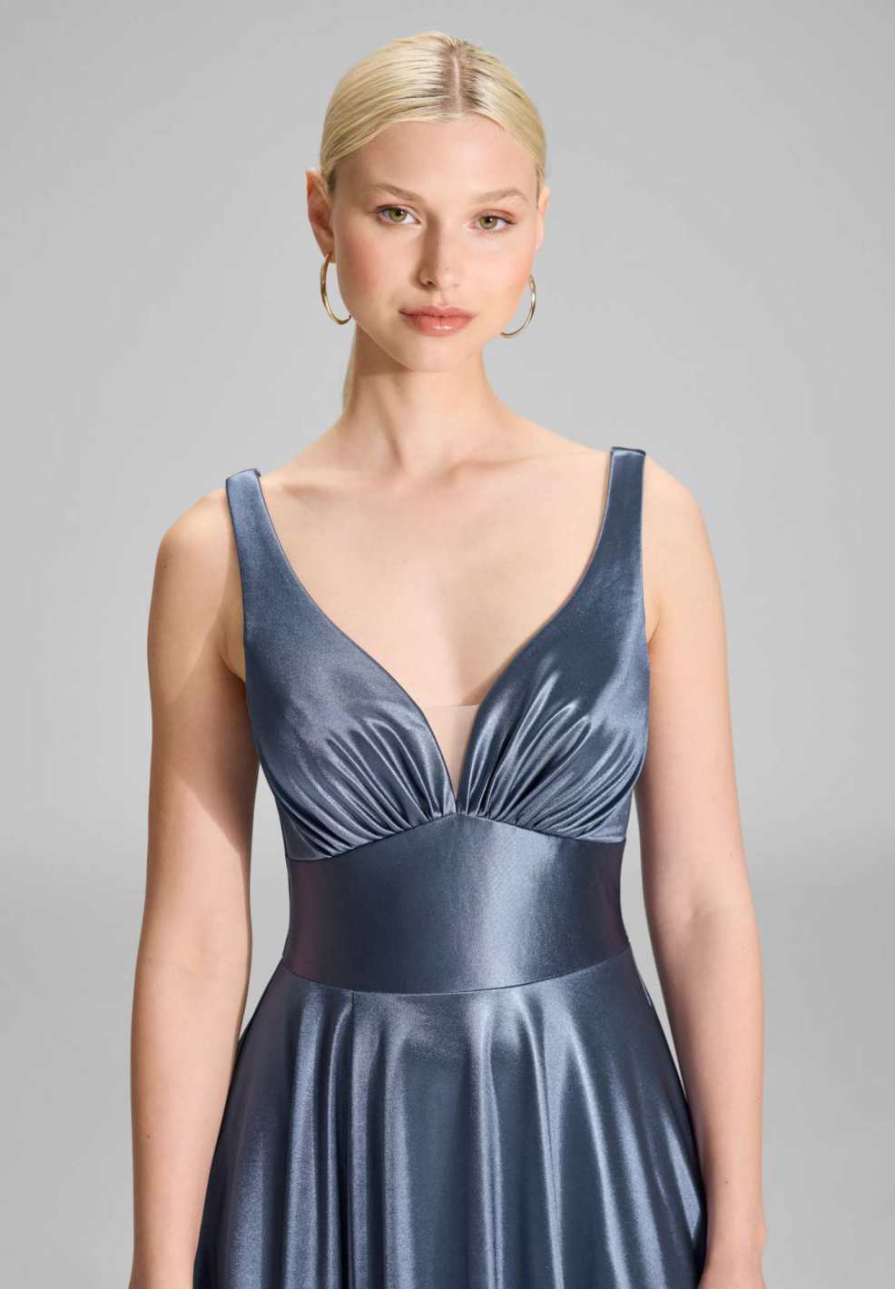 Abendkleid mit Schimmereffekt