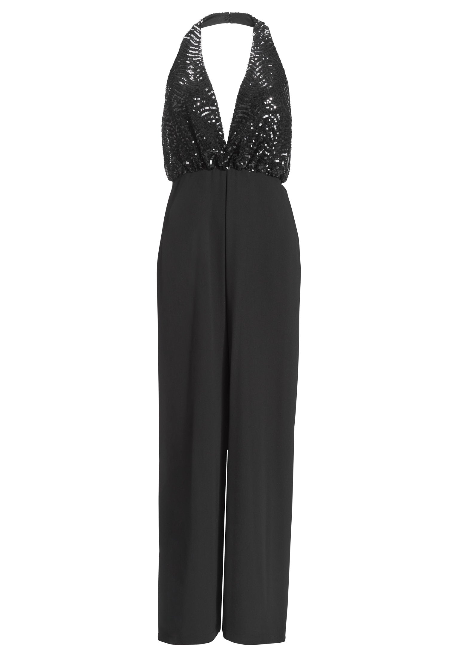 Jumpsuit mit besticktem Top aus Paillette