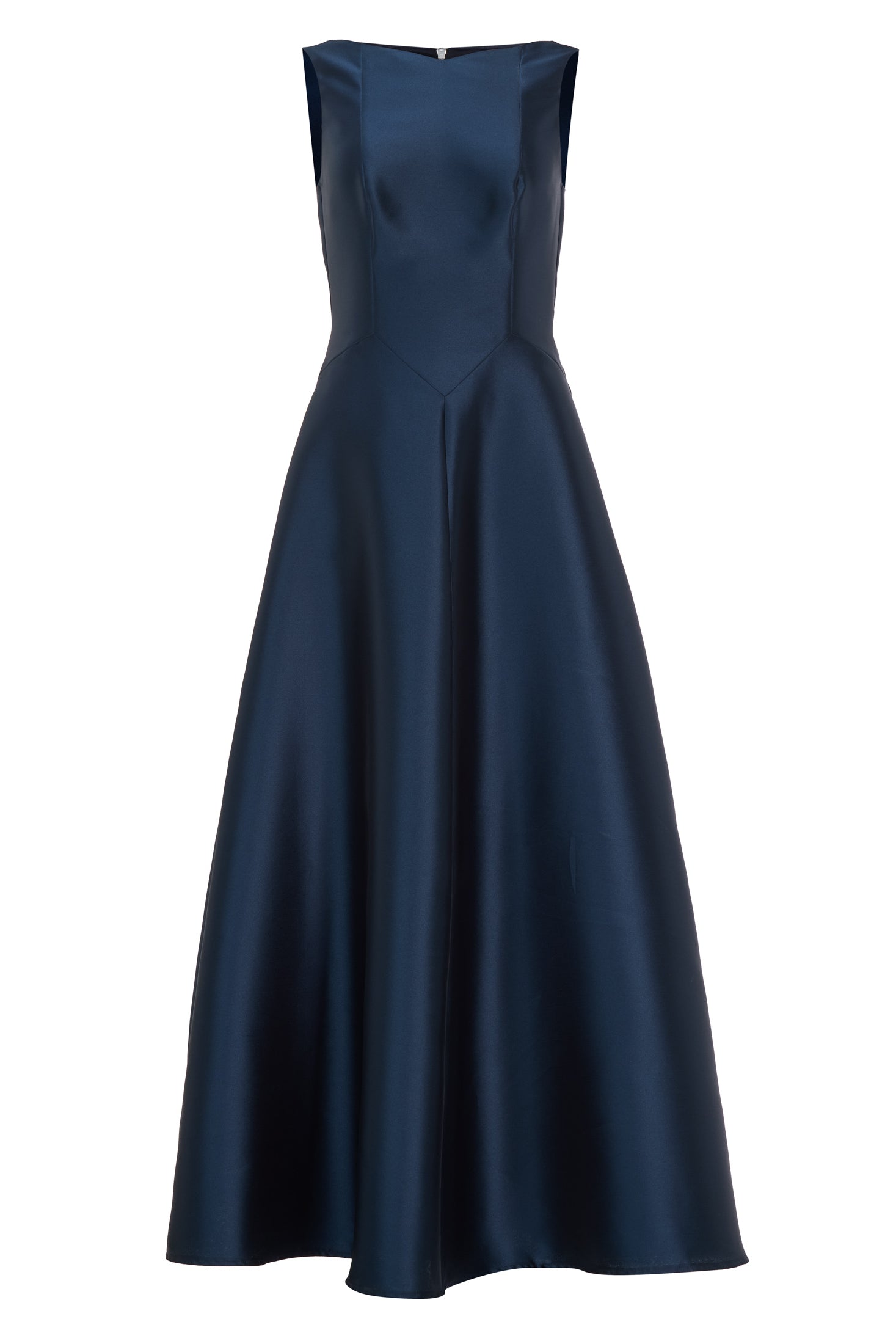 Robenartiges Abendkleid mit Eingrifftaschen