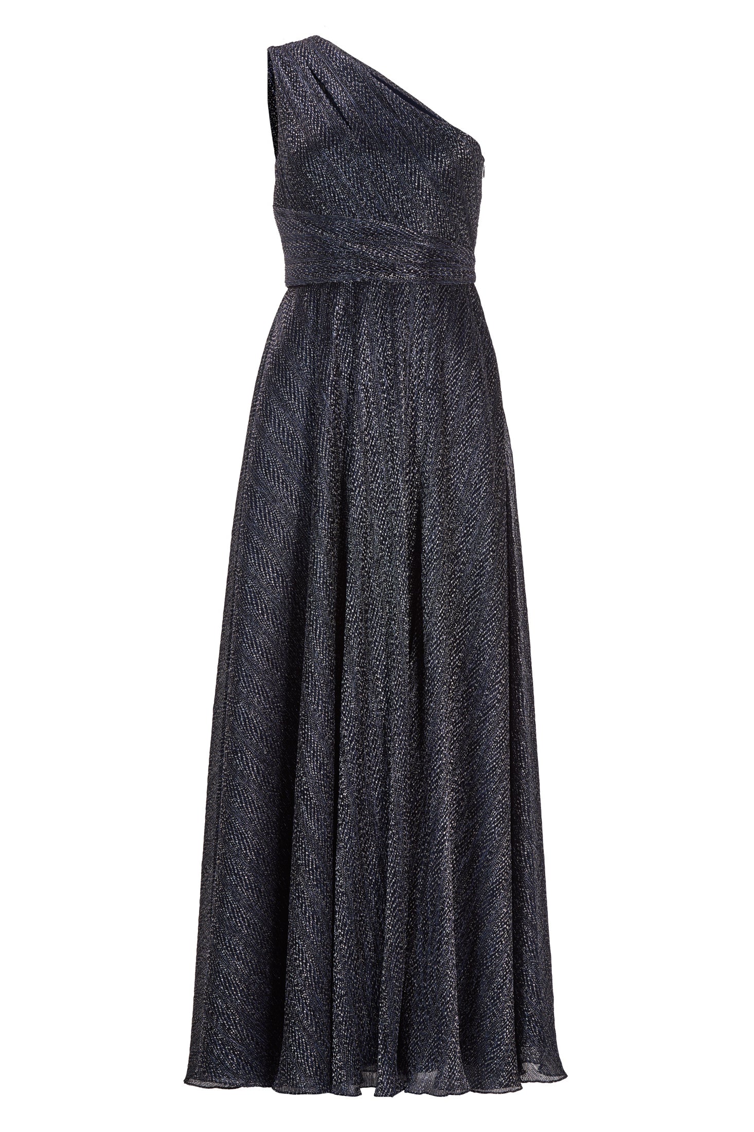 One Shoulder Abendkleid mit Cut-out