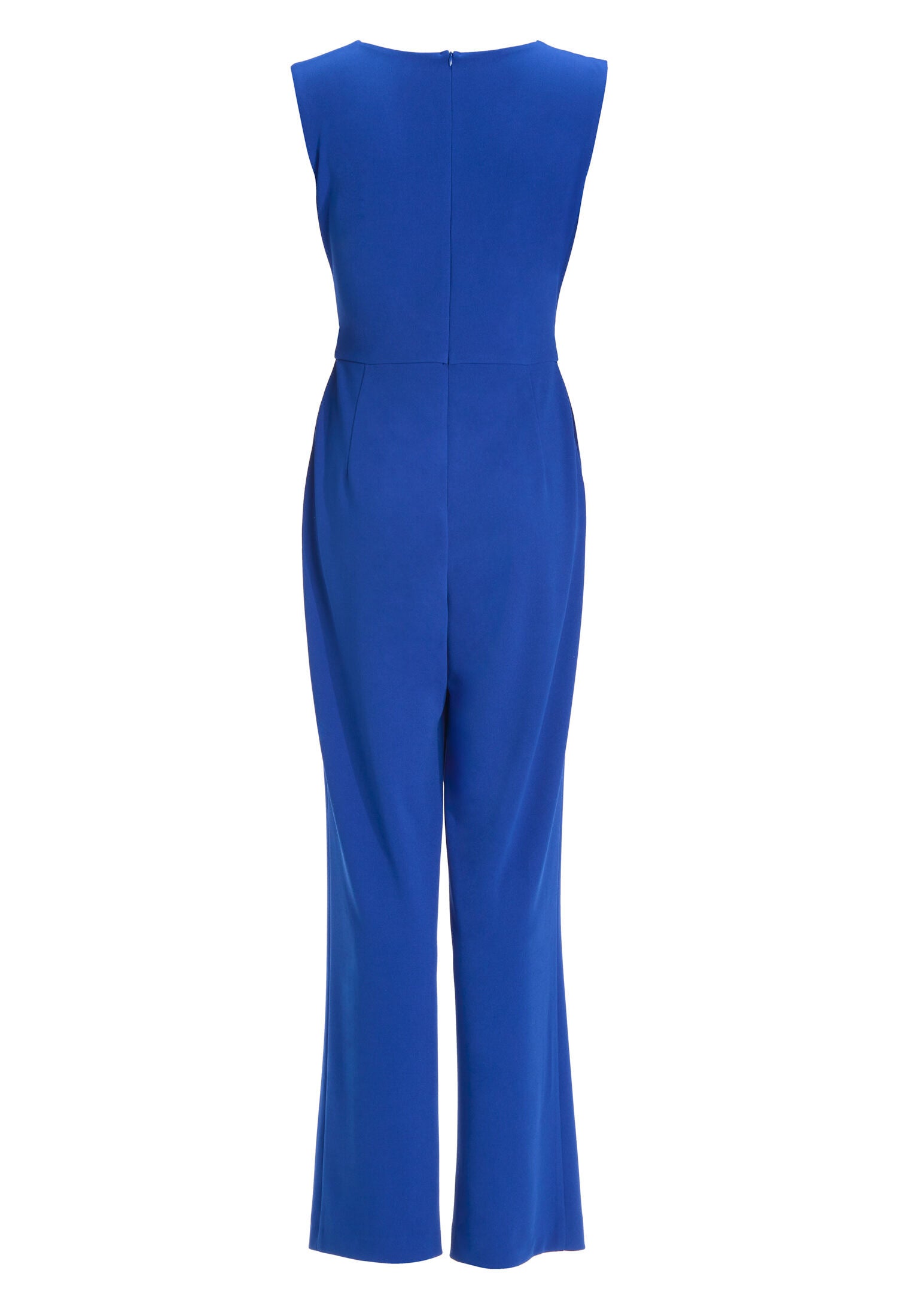 Jumpsuit aus Crepe Jersey mit Drapierung