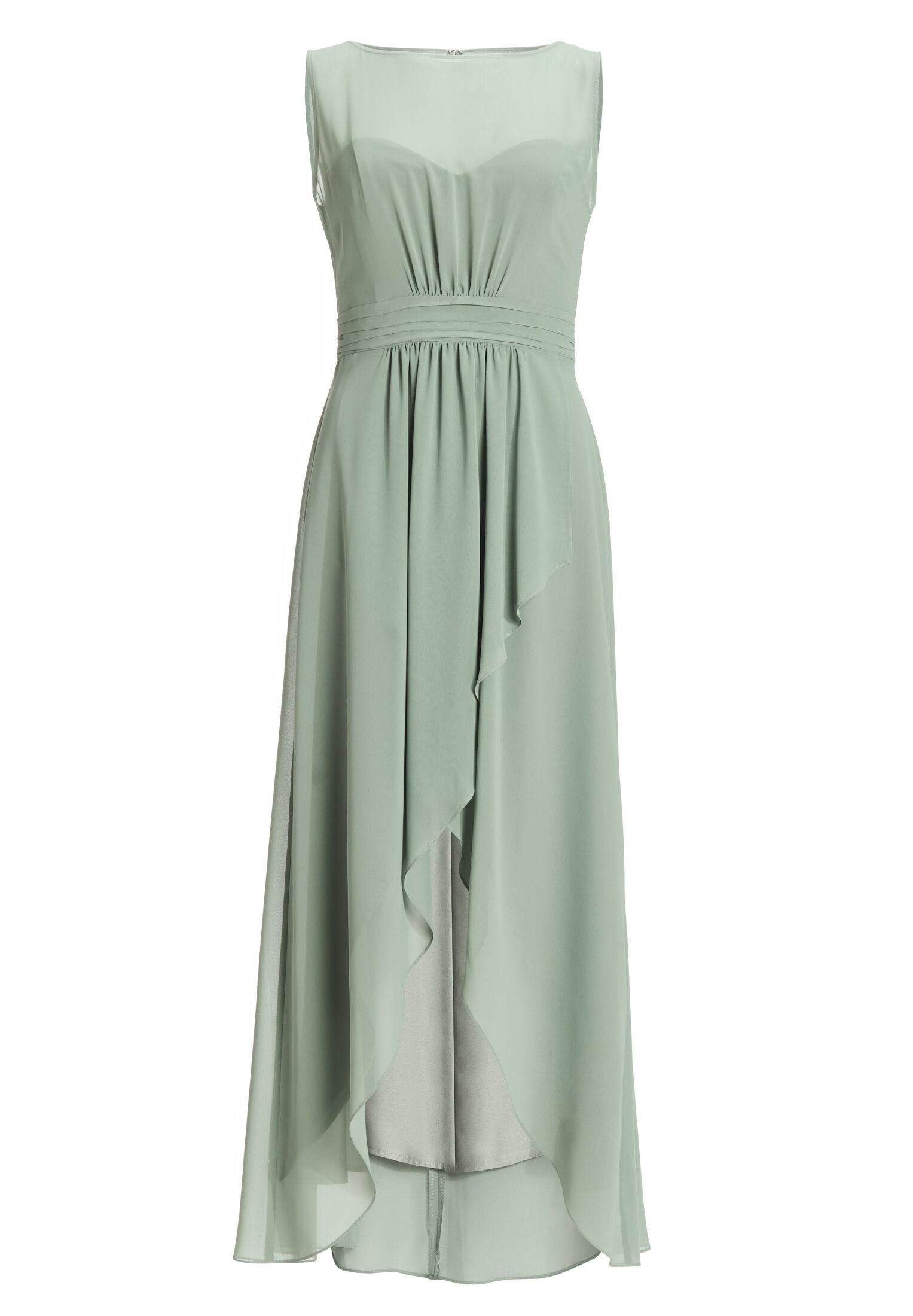 Abendkleid mit Vokuhila Rock