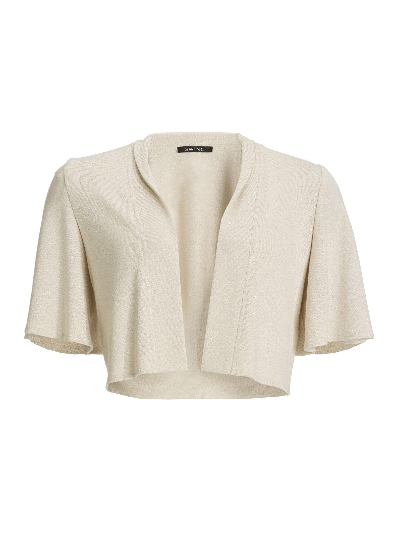 Jersey Bolero mit weiten Ärmeln