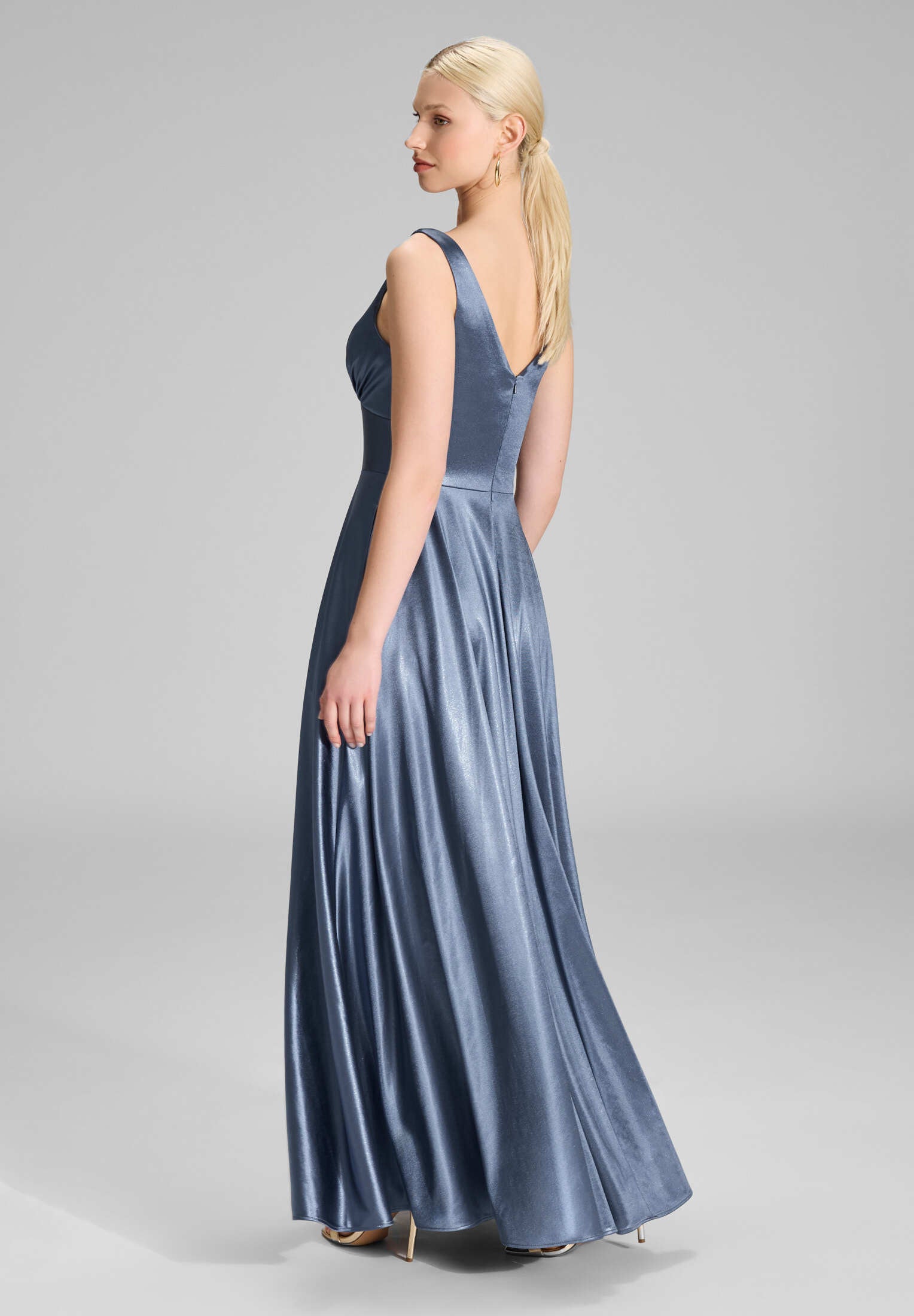 Abendkleid mit Schimmereffekt