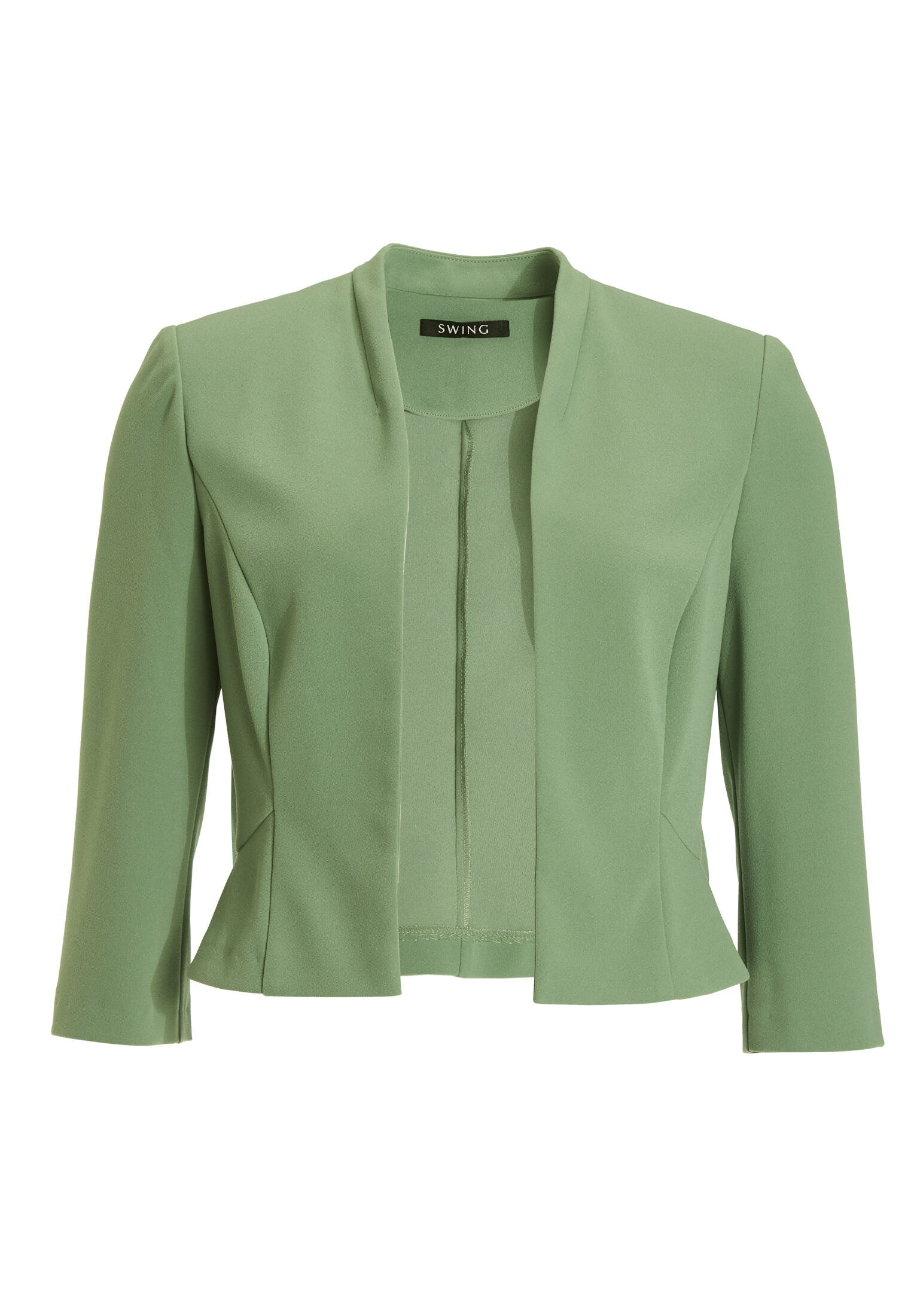 Taillierte Jacke aus Jersey Crêpe