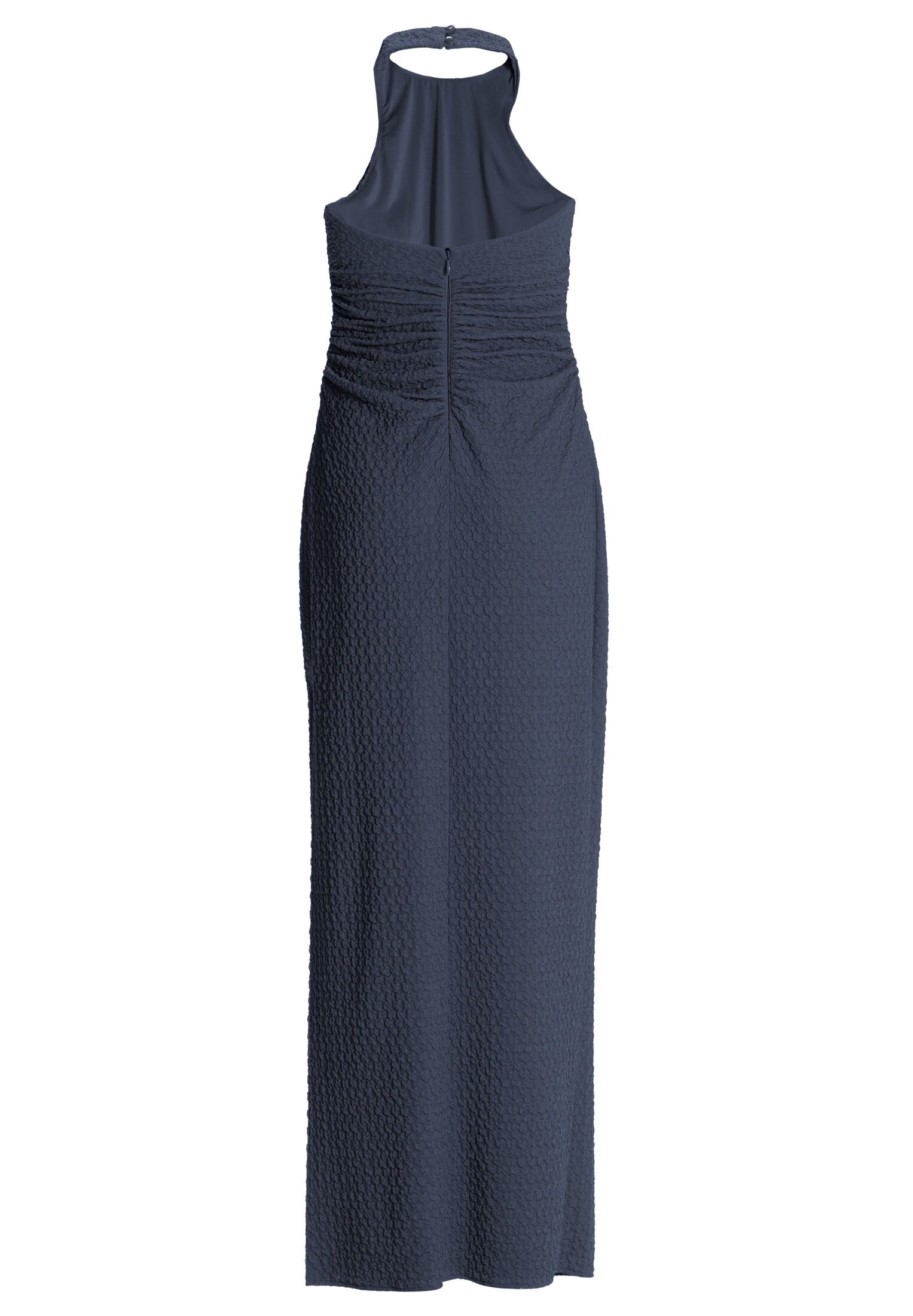 Figurbetontes Abendkleid aus Jersey Cloque
