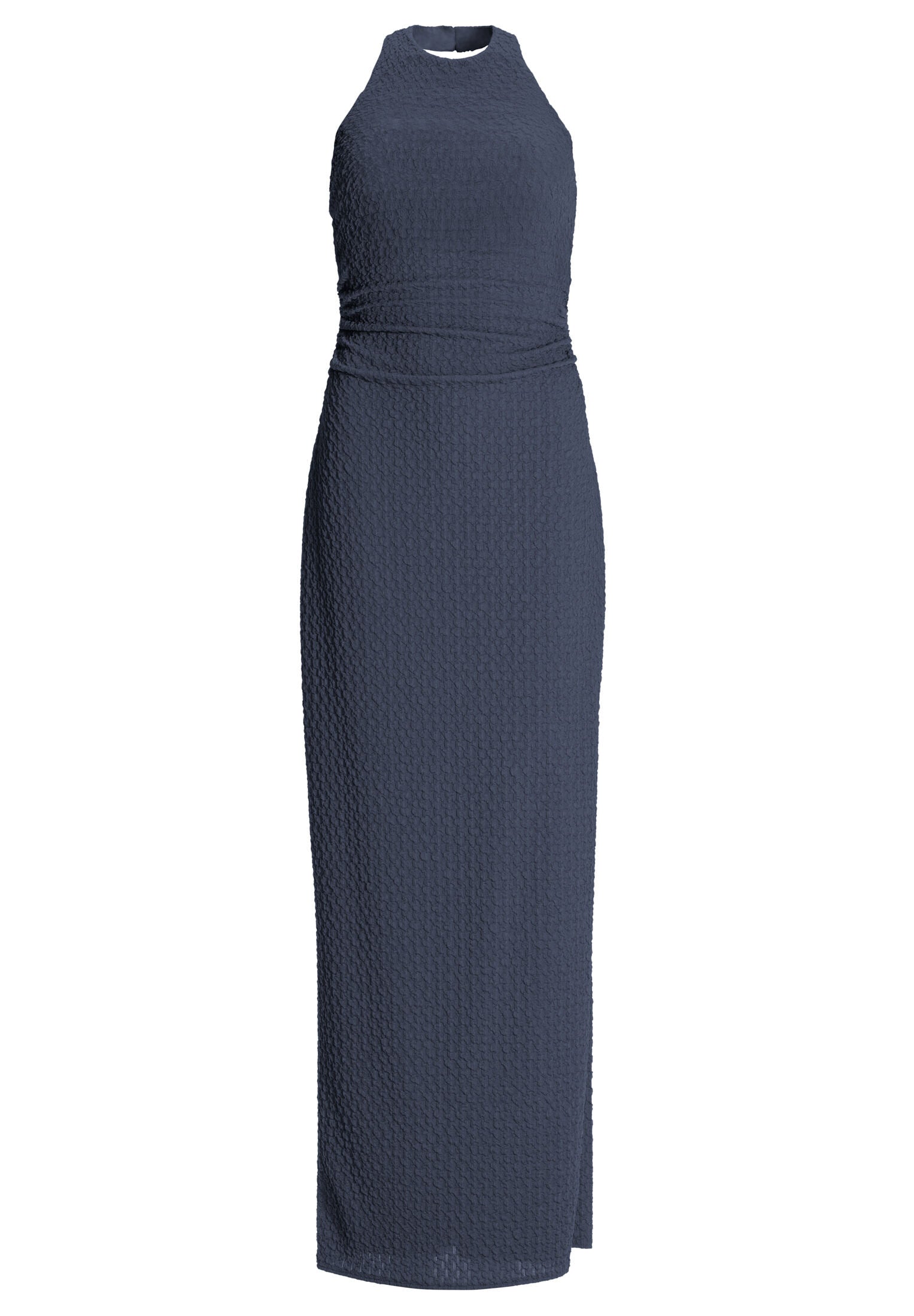 Figurbetontes Abendkleid aus Jersey Cloque