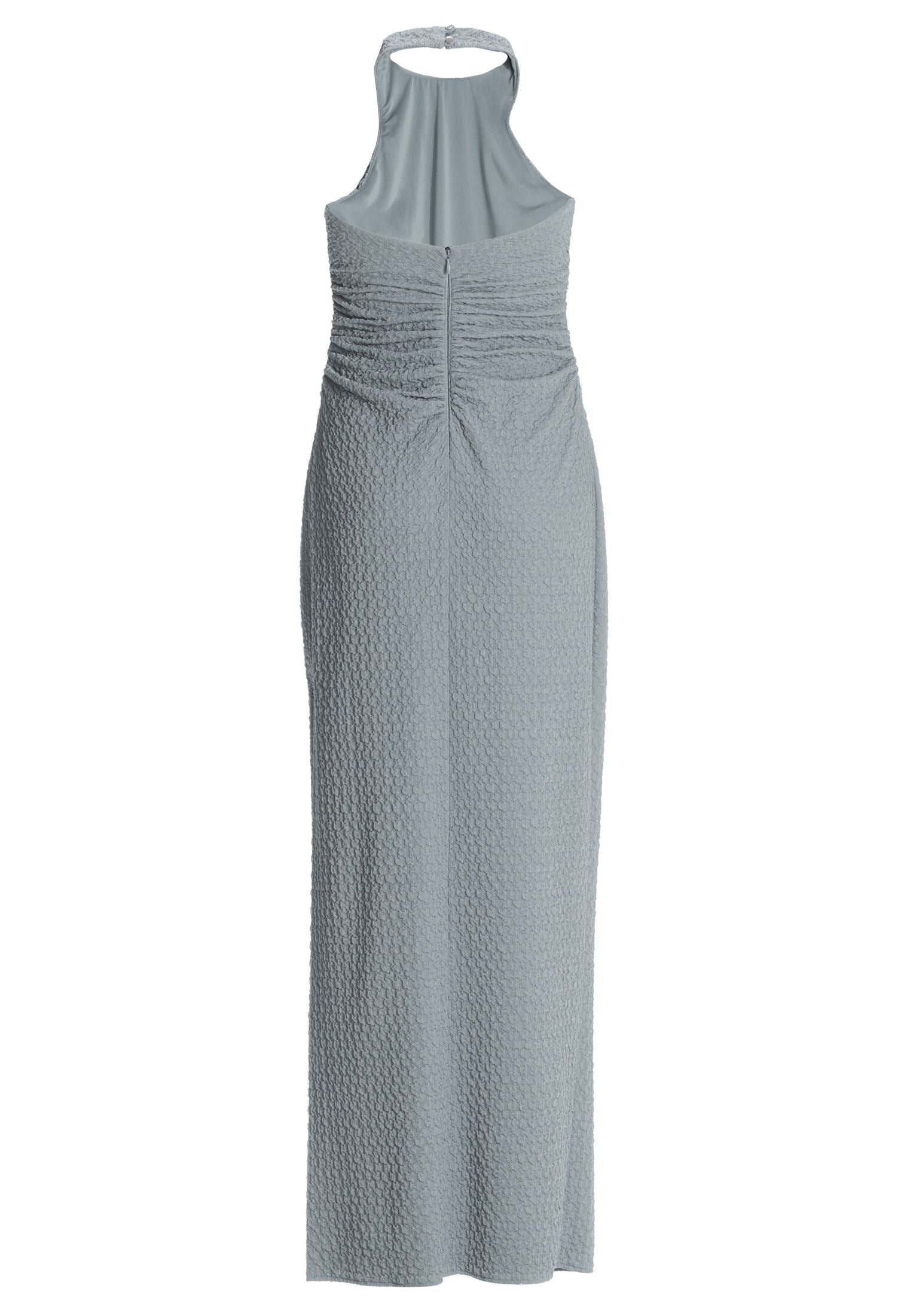 Figurbetontes Abendkleid aus Jersey Cloque