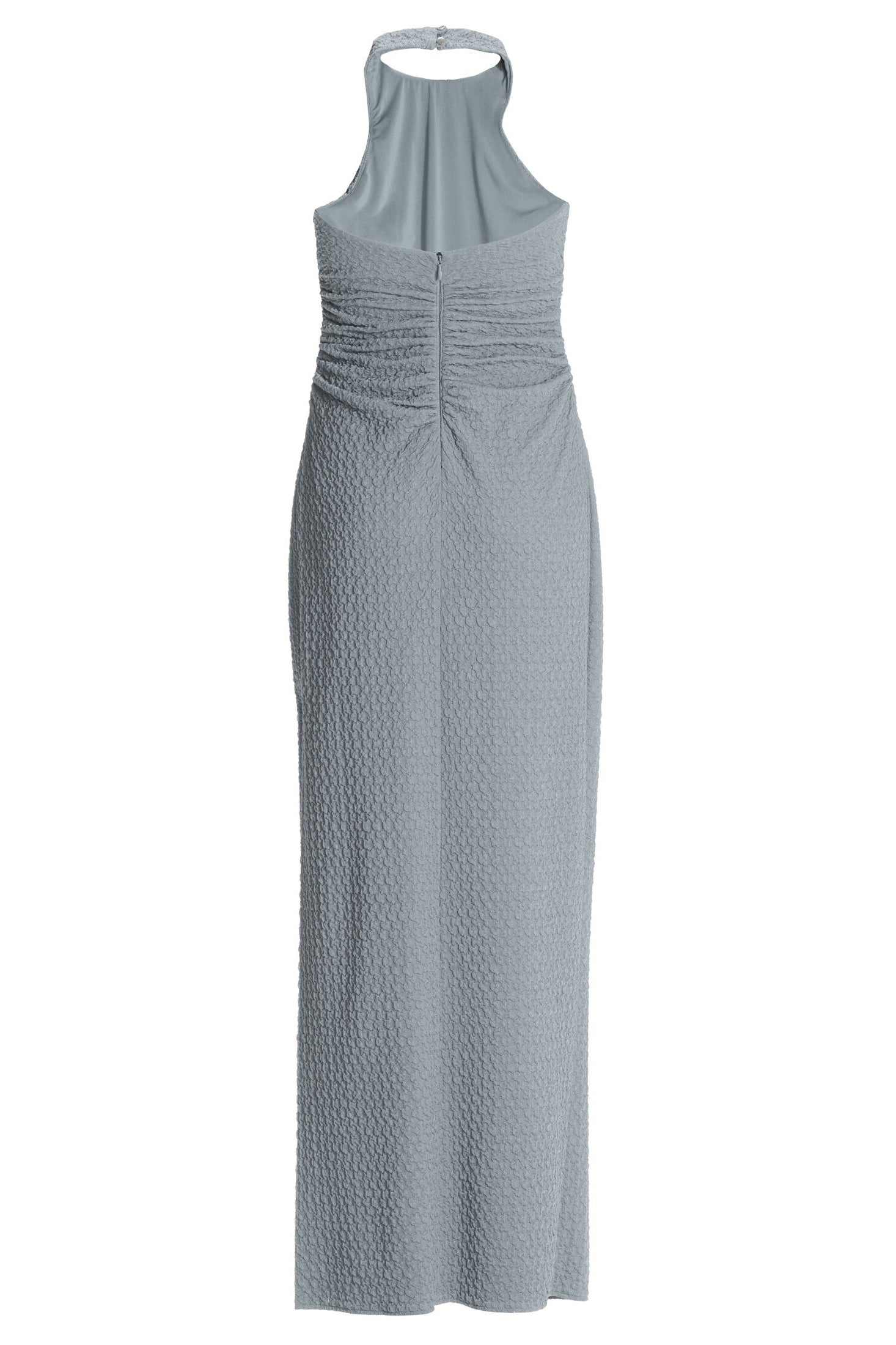 Figurbetontes Abendkleid aus Jersey Cloque