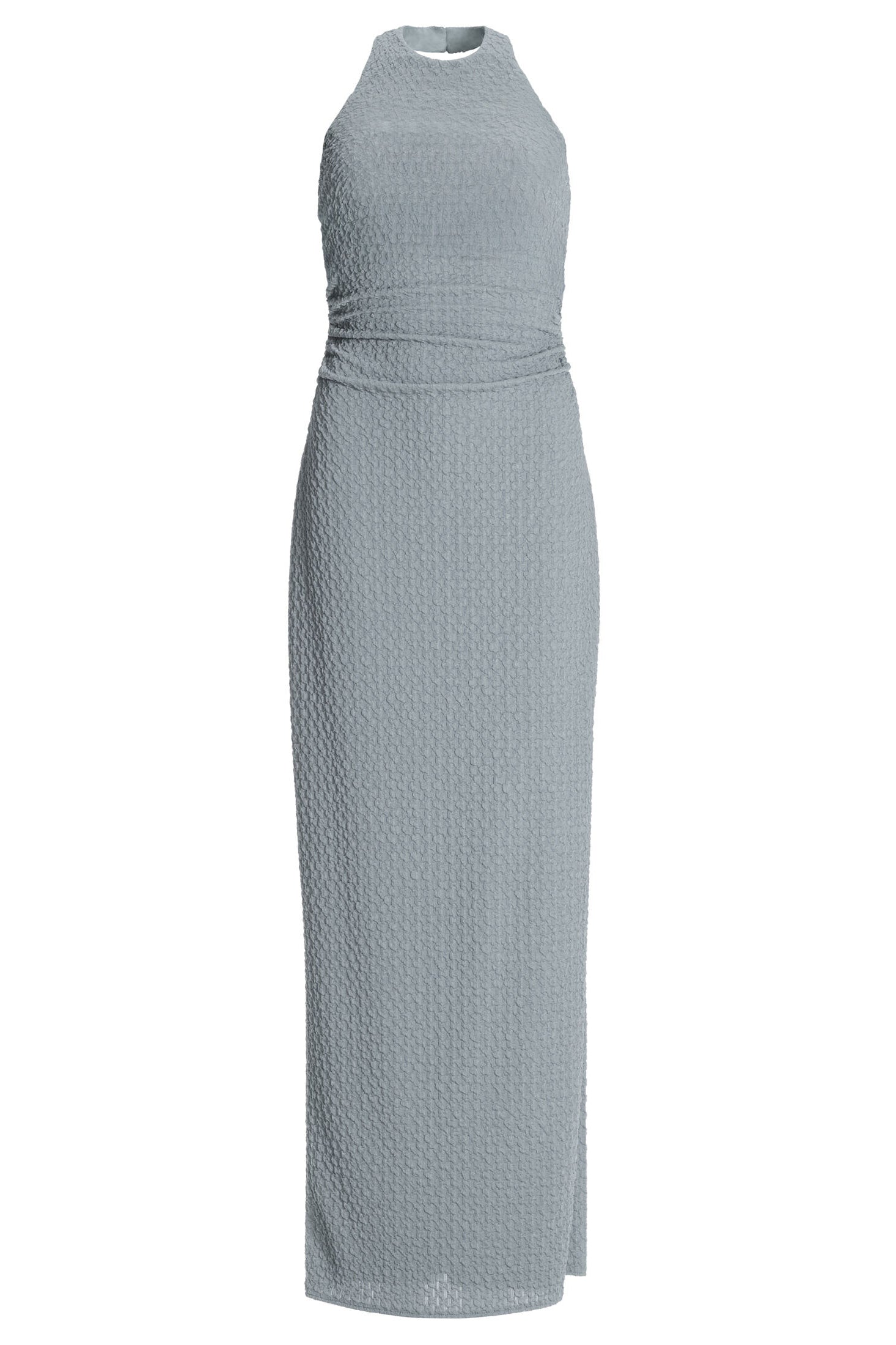 Figurbetontes Abendkleid aus Jersey Cloque