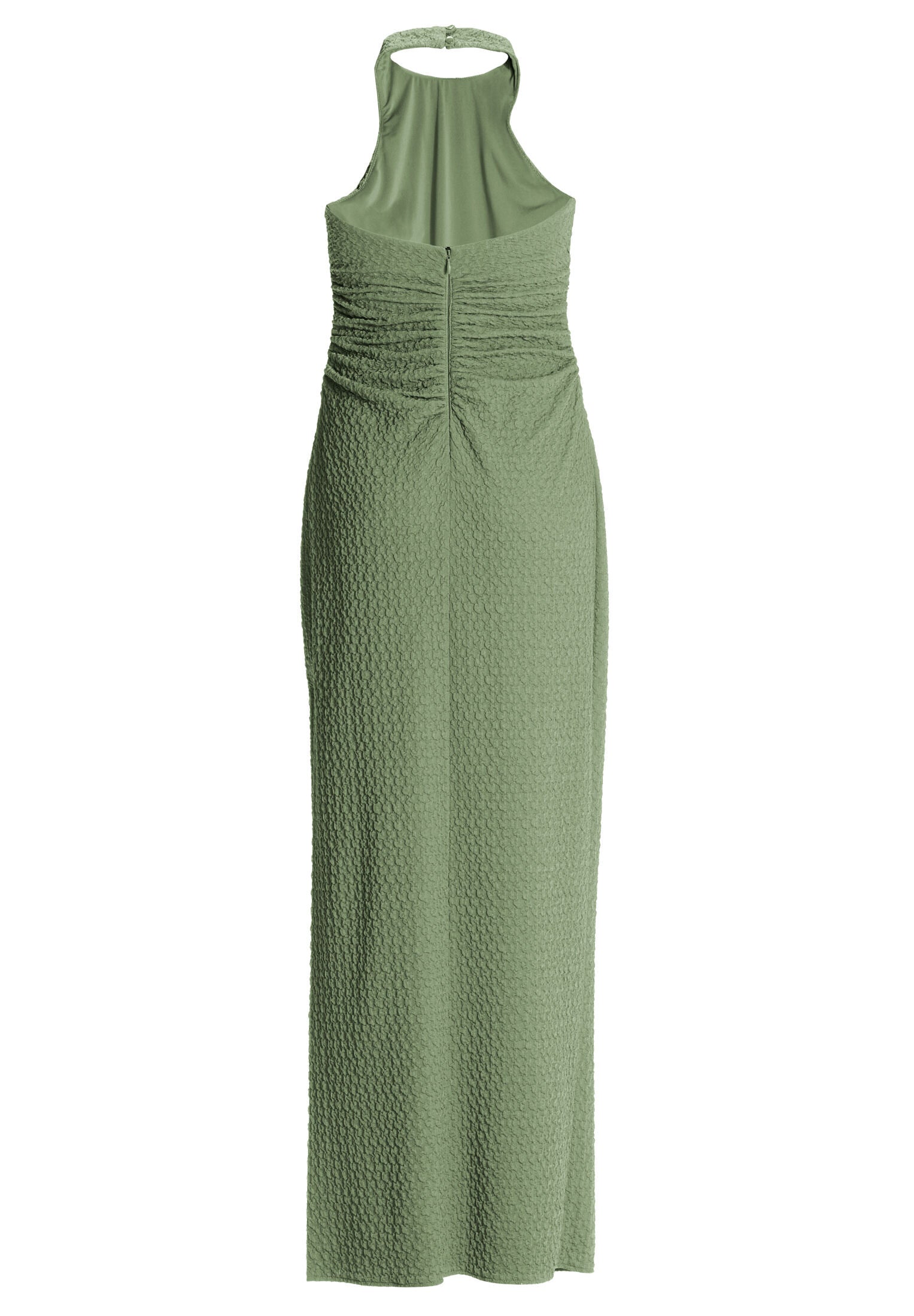 Figurbetontes Abendkleid aus Jersey Cloque