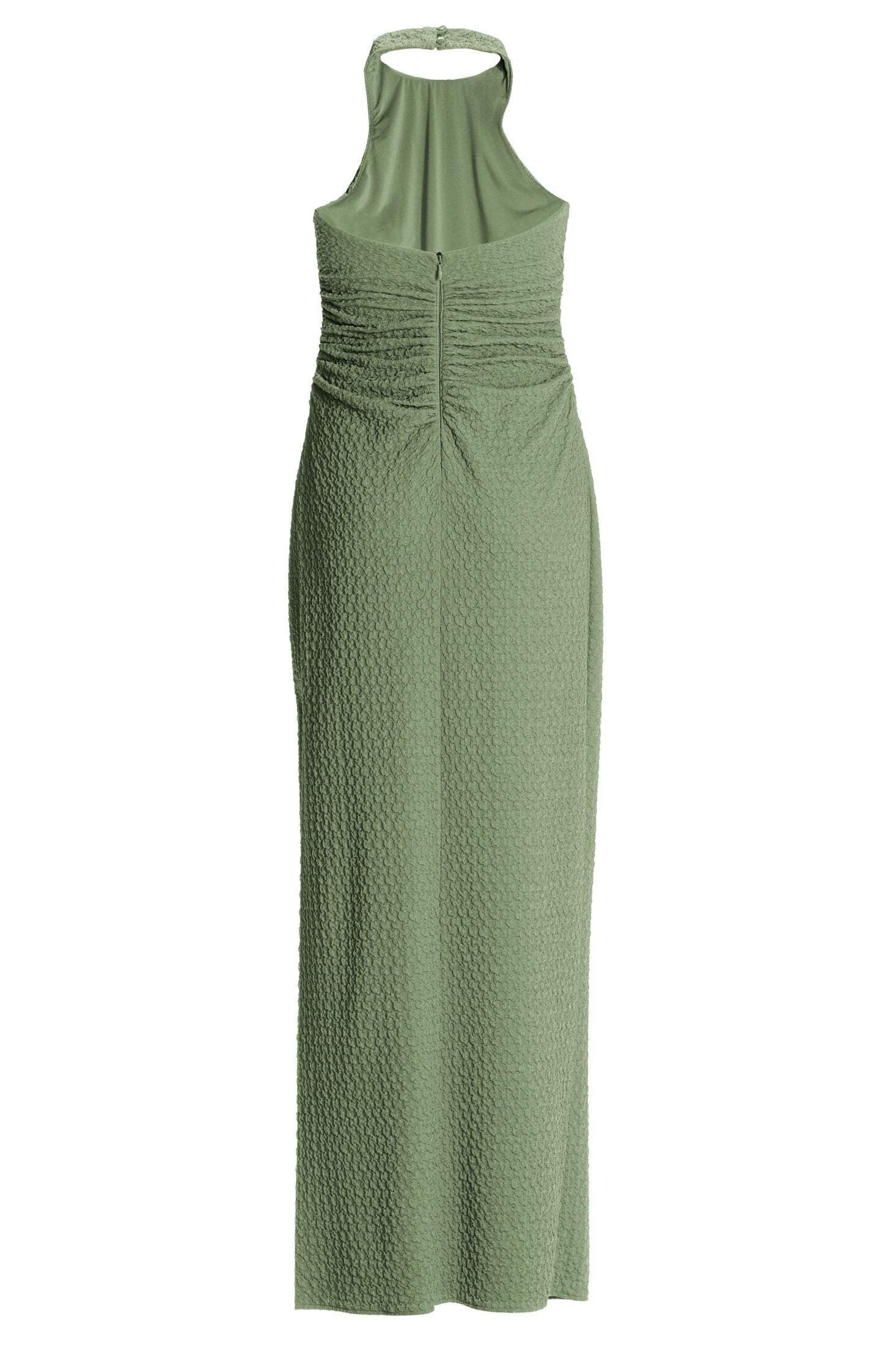 Figurbetontes Abendkleid aus Jersey Cloque