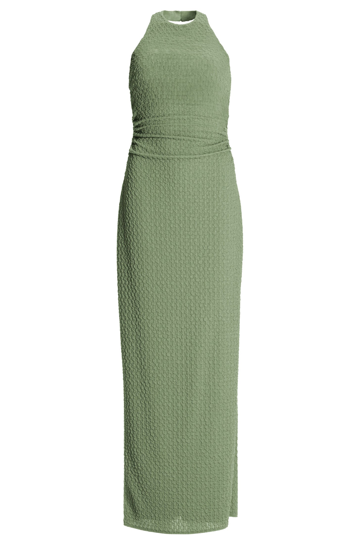 Figurbetontes Abendkleid aus Jersey Cloque