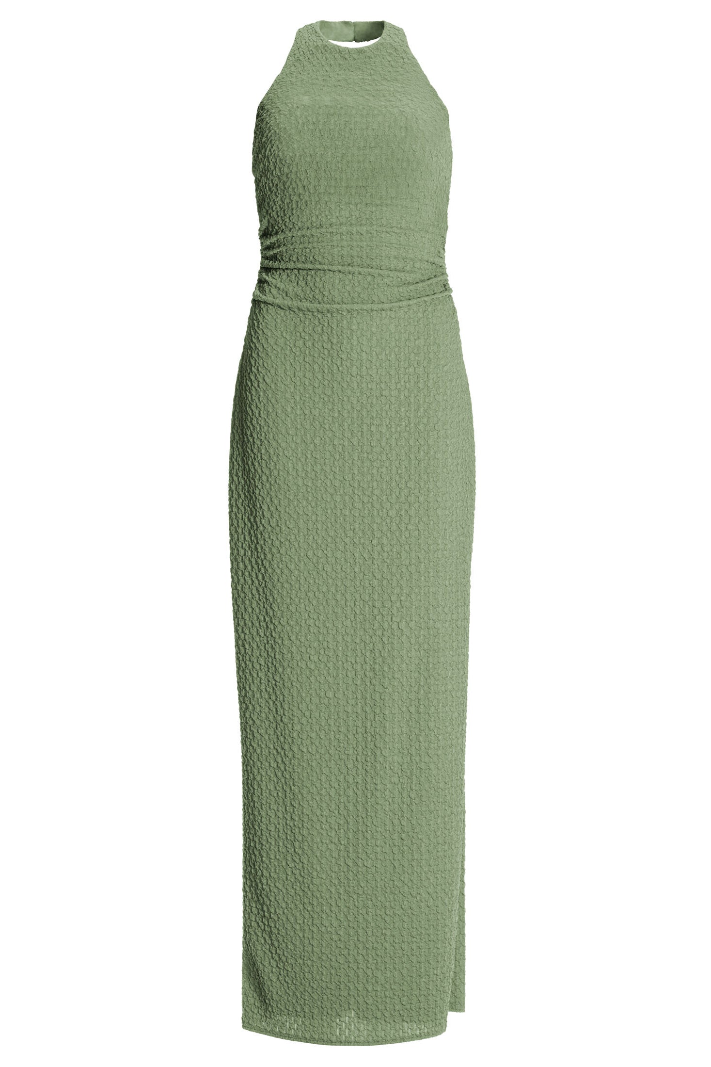 Figurbetontes Abendkleid aus Jersey Cloque