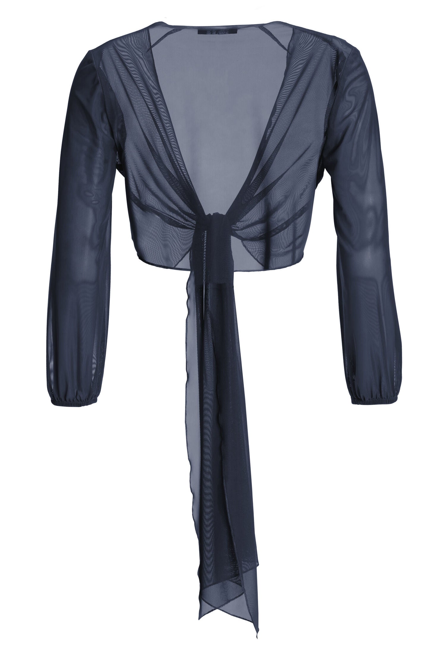 Wickelbolero aus Mesh