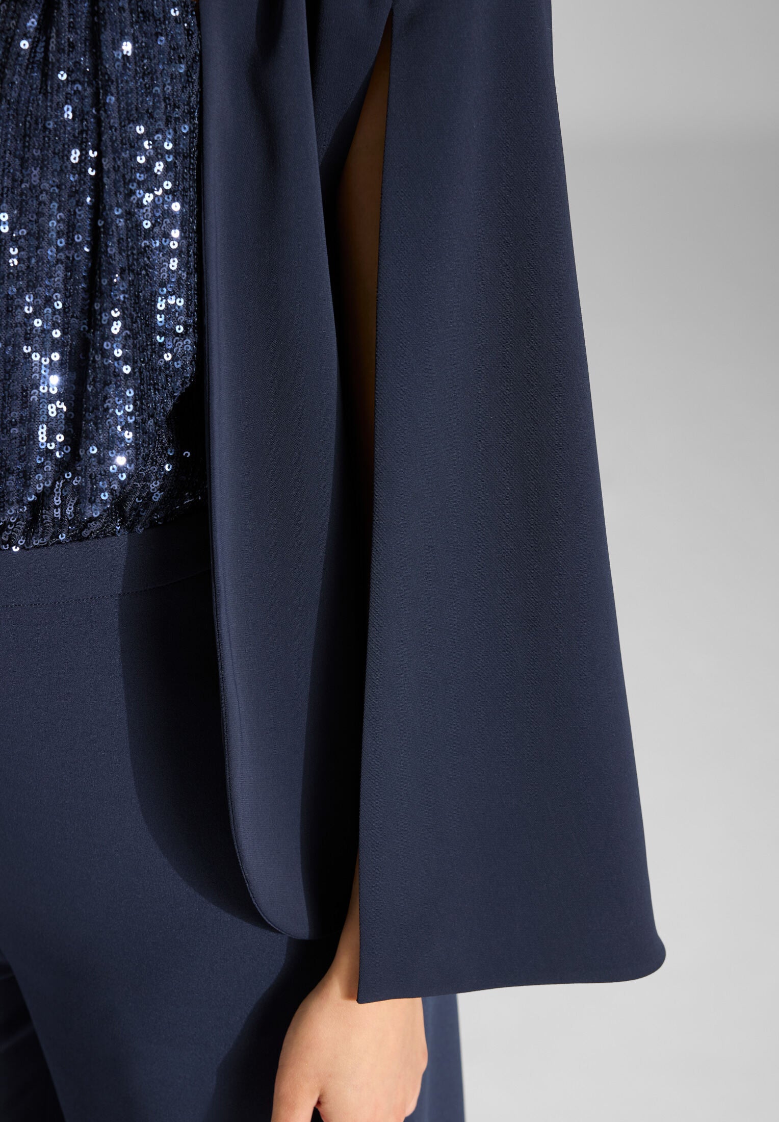 Cape Blazer aus Webware