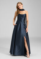 Schal aus zartem Chiffon navy 0