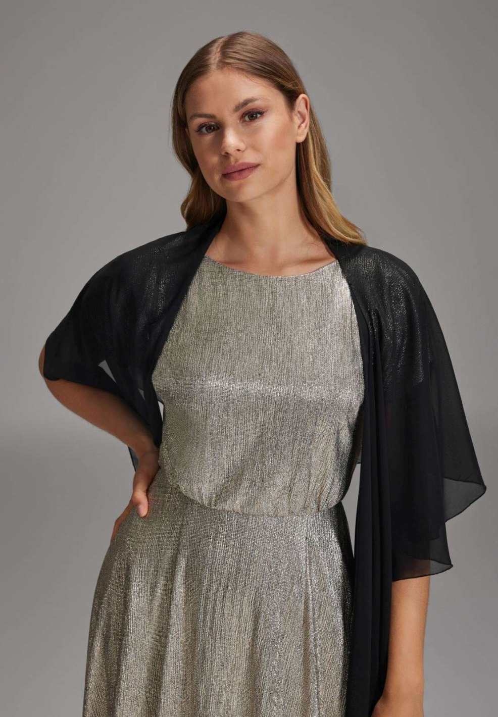 Fließende Chiffon-Stola