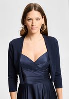 Strickbolero mit 3/4-Arm