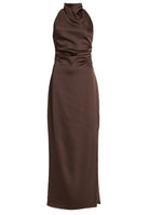 Abendkleid aus Stretch Satin