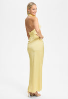 Abendkleid aus Stretch Satin
