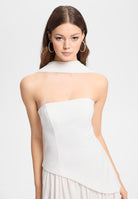 Corsagenkleid mit Beinschlitz