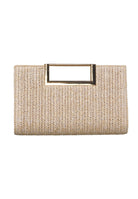 Tasche in Bastoptik beige One Size