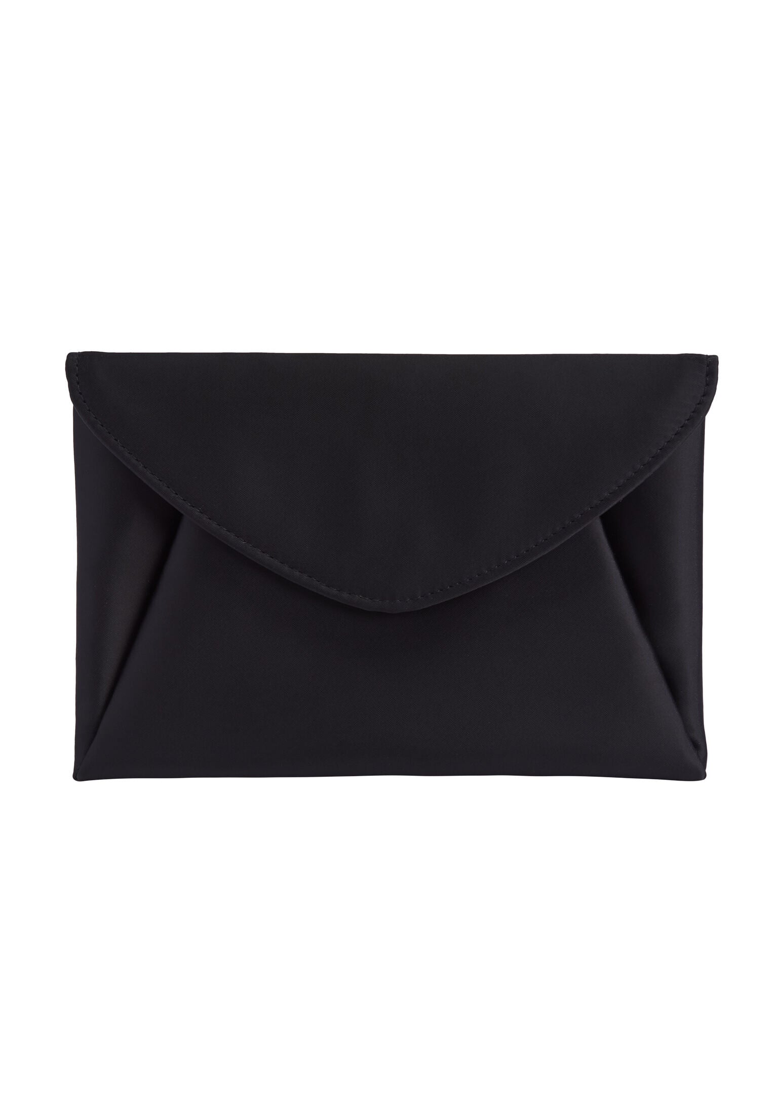 Clutch aus Satin black One Size