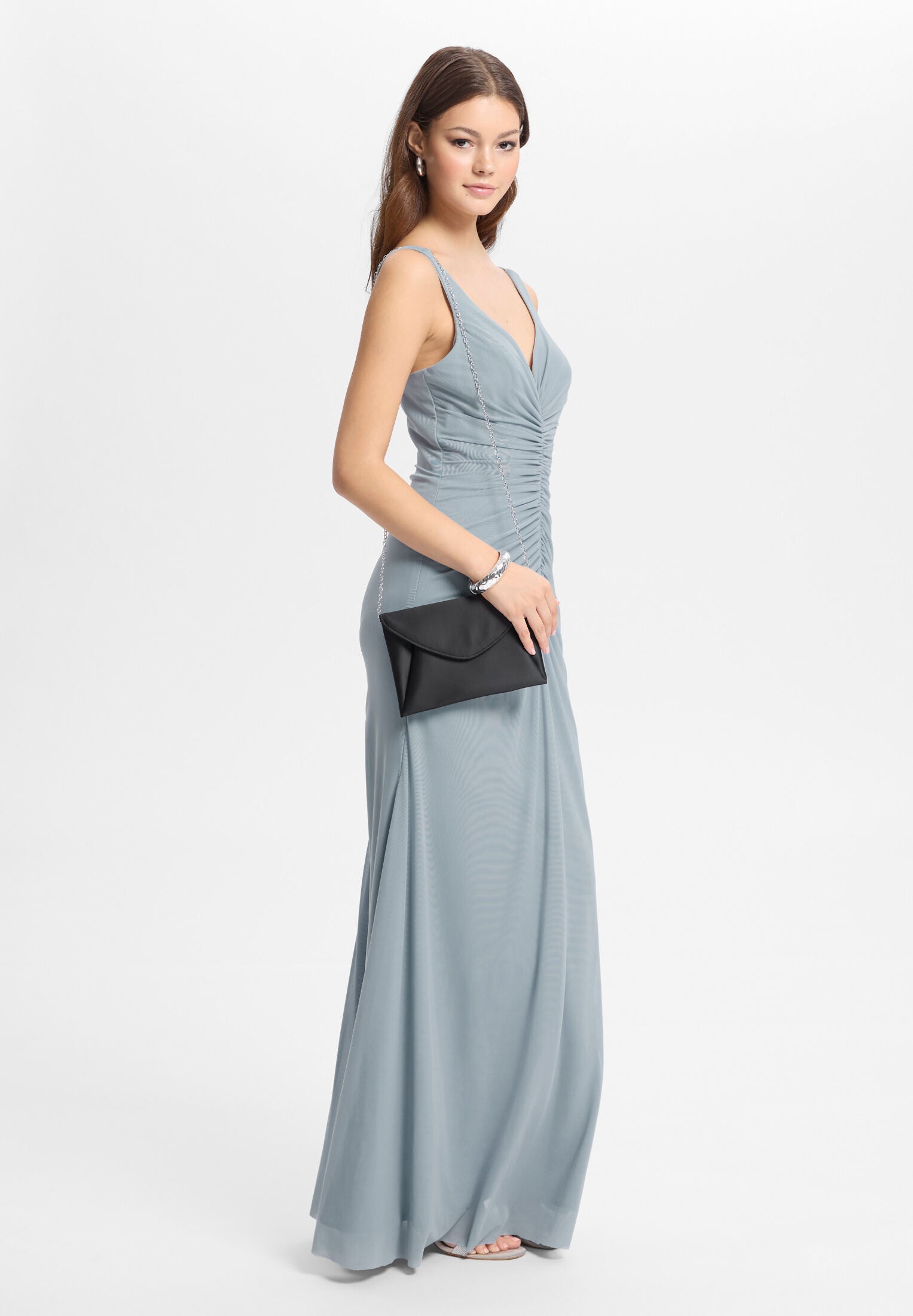 Clutch aus Satin